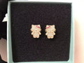 Pink Hello Kitty Stud Earrings – Gold Tone