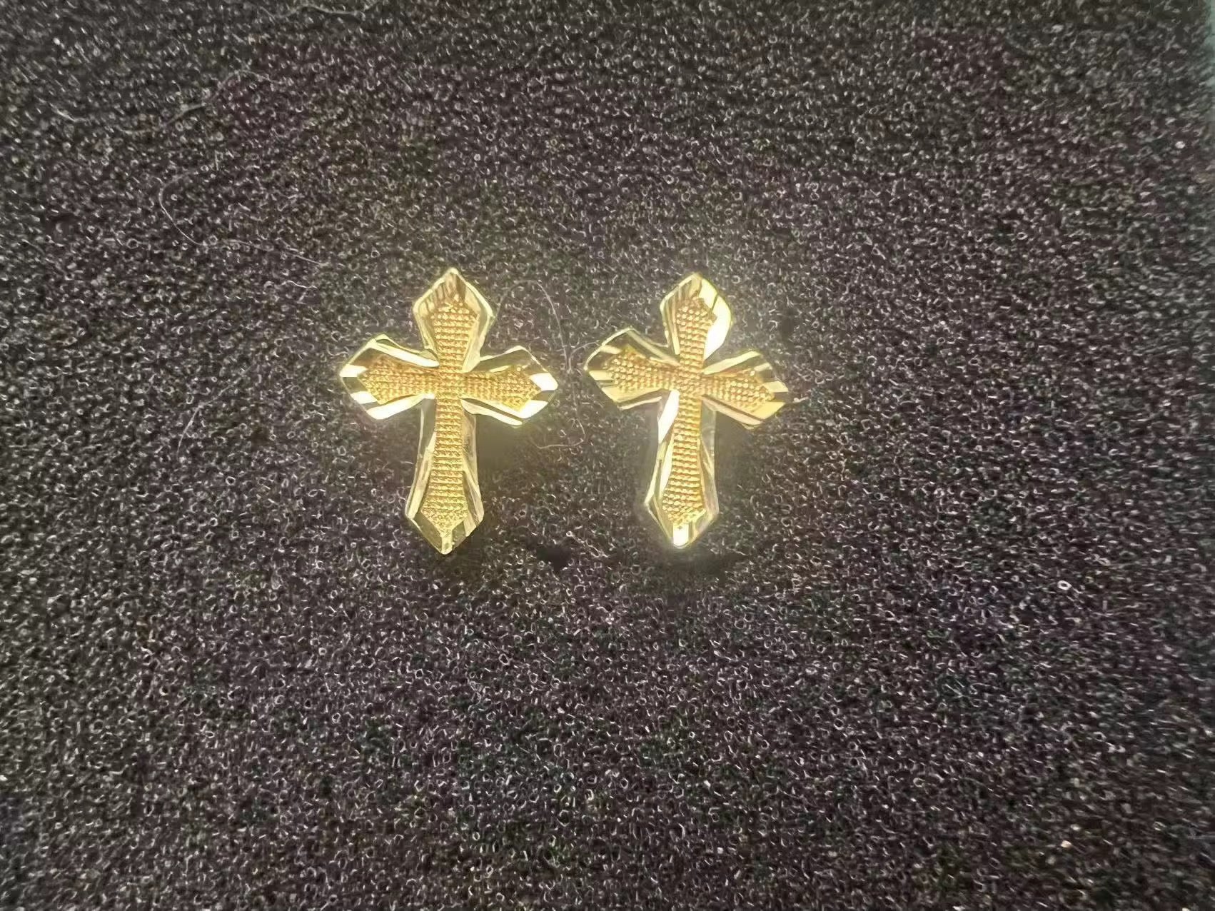 Cross Stud Earrings