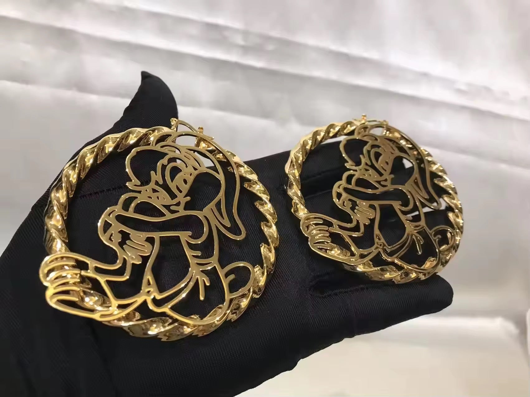 Lola Bunny Hoop Earrings