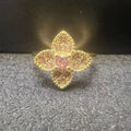 Blush Clover Ring