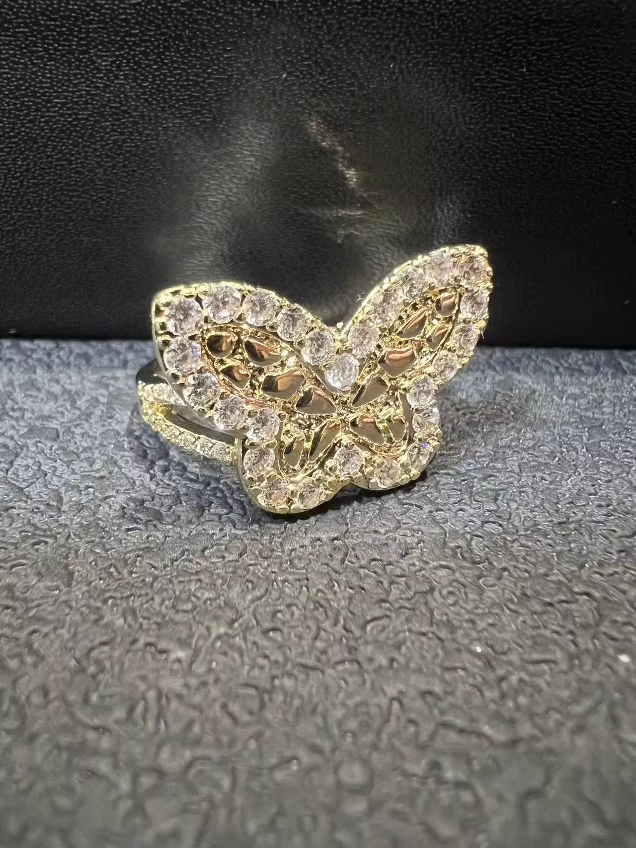 Golden Flutter Ring